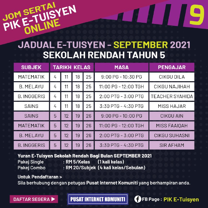 Tahun 5 1