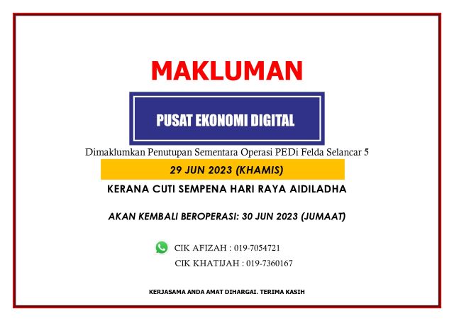notis aidiladha 2023